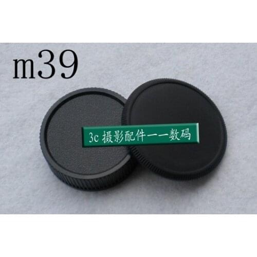 2set 2 in 1 Body Caps + Rear Lens Cap Cover for M39 L39 39mm Screw Mount