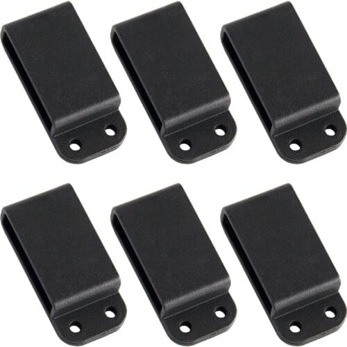 6PCS Tactical Belt Loop For Sheaths Holsters and Mag Carriers With Chicago Screws DIY Accessory