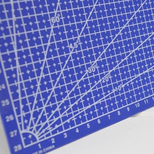 A3 PVC sewing cutting mats Rectangle Grid Lines Cutting Plate design tools board DIY Double-sided Craft Mat mat cutting G7T9