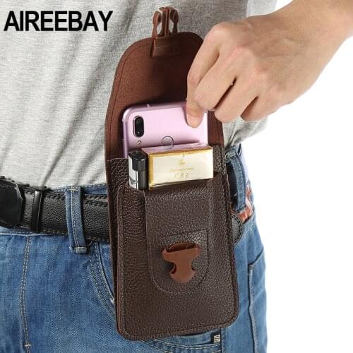 Мужские кожаные сумки Aireebay China At AliExpress