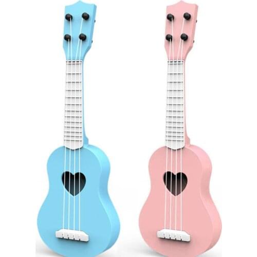 Acoustic Ukulele 4 Strings Small Guitar Children Playable Simulation Musical Instrument Baby Interest Cultivation Toy