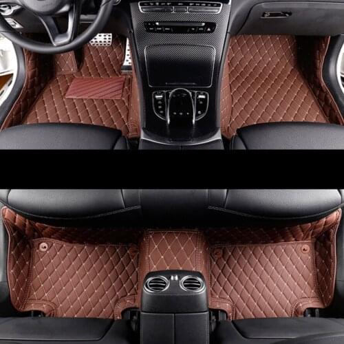 For chery a3 fulwin 2 tiggo 3 5 7 8 3x 5x 2 arizon leather car floor mats rug carpet interior accessories