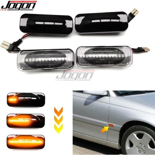 For Opel Omega B B1 B2 Stufenheck Caravan 1994-2003 Led Dynamic Side Fender Marker Sequential Lamp Turn Signal Lights Blinker