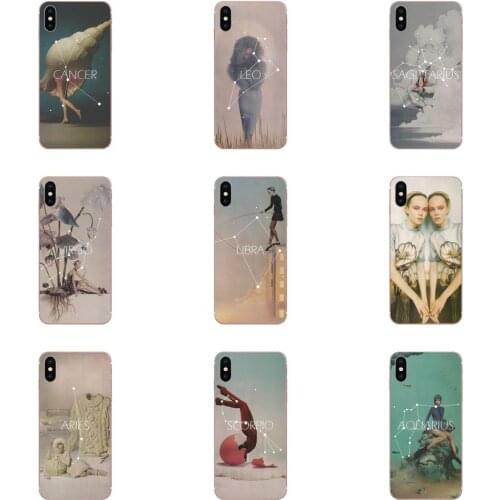 For Samsung Galaxy A90 5G A51 A71 A81 A7 A9 2018 A10 A20 A30 A40 A50 A60 A70 A80 A20E Soft Retail New Fashion Art Signs Zodiac