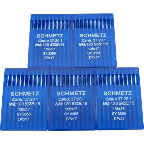 # DPX17 50 PCS Schmetz 135X17 DPX17 SY3355 Industrial Sewing Machine Needles fit for Brother B220, B430, B431, B432, B797, B798