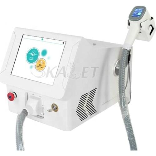Effective 3in1 Diode Laser 808+1064+755nm Wavelengths Legs Arms Full Body Hair Removal Skin Rejuvenation Beauty Machine
