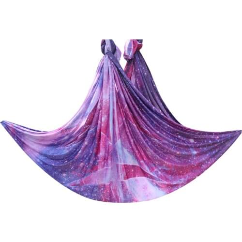 PRIOR FITNESS Aerial Yoga Hammock Fitness High Quality 12.8Meters/14Yards 100% Nylon Yoga Fabric By Dance Yoga exercise