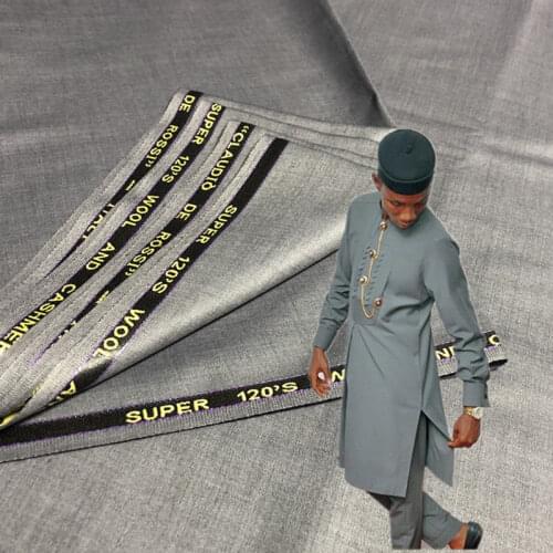 10Yards TR Cotton Material For Men Cloth African Soft Cotton Polyester TR Men Fabric with Men Material for Man Garment AK5