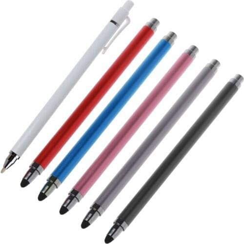 6Pcs Contact Stylus,Sensitivity Capacitive Stylus with 12 Extra Replaceable Tips for Tablets/ Android/Ios Phone