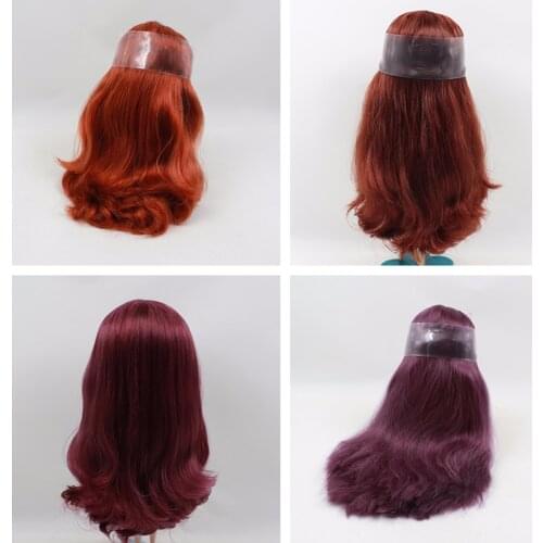 RBL Blyth Doll Scalp Wigs Straight Curly Including the Hard Endoconch Brown Series2