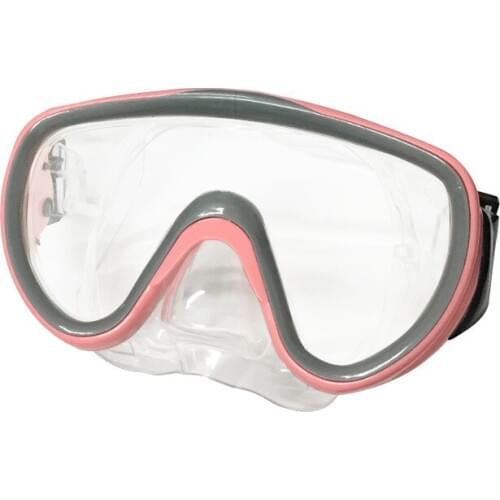 Diving Mask Glass Goggles Large Frame Mask Snorkeling Goggles Swimming Glasses for Both Men and Women free dive