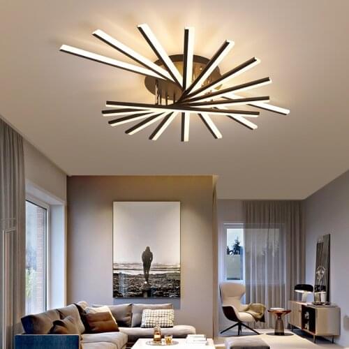 Nordic Living Room bedroom kitchen design of Modern acrylic LED Chandelier Ceiling decoration home Lighting lamp light MJ1119