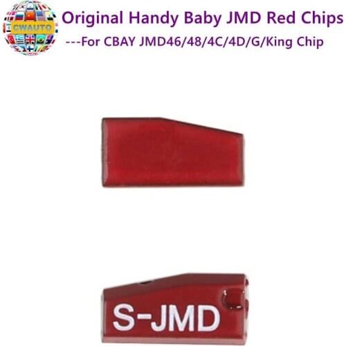 Original Red Chip For JMD Handy Baby II CBAY JMD46 47 48 4C 4D G King Chip Car Key Copy Key Programmer