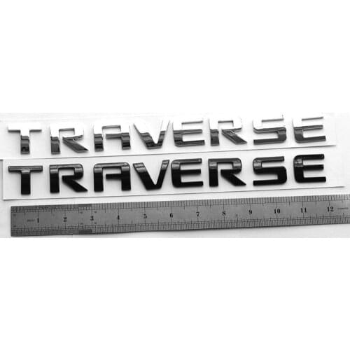 TRAVERSE EMBLEMS Badge Letter F1 3D for TRAVERSE 3D