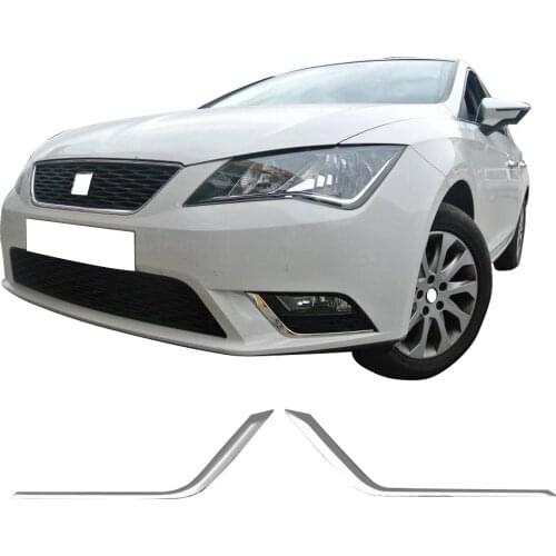 Seat Leon 5F Fog Lights Chrome Frame 2012 and Beyond