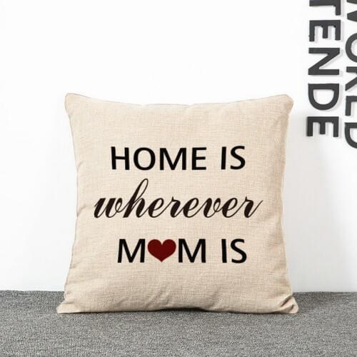 Modern LOVE Couple Pillow Cases Linen Cotton Heart-shaped Decorative Pillowcase Square 45x45cm Pillow Cover Home Textile Living