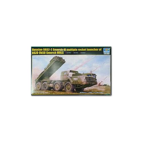 Trumpeter 1/35 scale model 01020 Russian 0A52-2 tornado-M motorized rocket launcher system