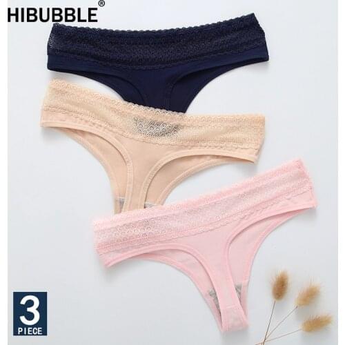 Cotton Thong Panties Sexy Briefs Seamless Thongs Women Underwear Panties for Girls Ladies Panty G String Tangas lingerie 3pcs