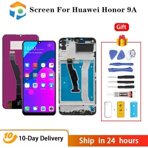 Test AAA Ori Screen For Huawei Honor 9A Honor9A MOA-LX9N LCD Display Touch Screen With Frame Assmbly For Huawei Enjoy 10E