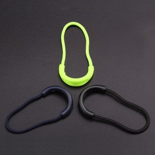 10Pcs/30Pcs/100Pcs Quality Big Zipper Pull Cord Zipper Rope Pull Puller End Fit Rope Tag Fixer Zip Cord for Garment Bags