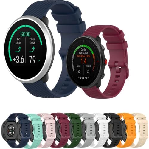 20/22mm Soft Silicagel Sports Watch Band Strap For POLAR vantage M Smart Watch for POLAR ignite 20mm watch band Straps Bracelet