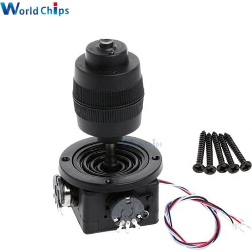 4-Axis Plastic Joystick Potentiometer For JH-D400X-R4 10K 4D with Potentiometer Button Wire Automatization Machine Control