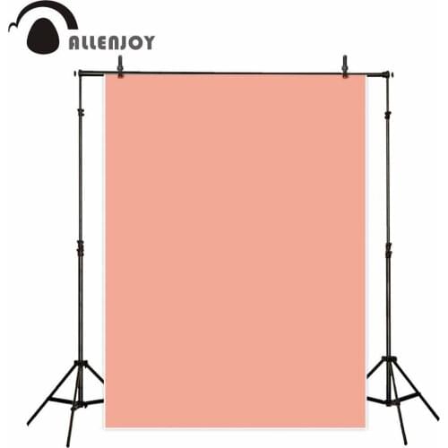 Allenjoy photography studio backgrounds soft Peach nectar pink warm solid color photozone photobooth photocall prop backdrop
