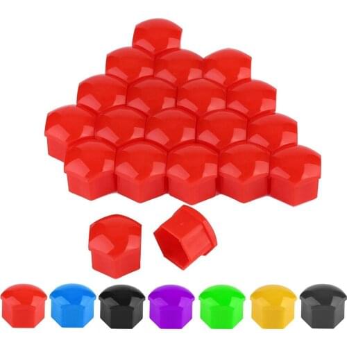 Jdm style 20pcs 21mm Nut Car Wheel Auto Hub Screw Protection Anti-theft Cover Cap caps for bolts high quality accessories