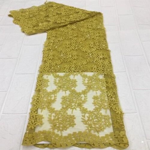 Milk Silk Lace African Lace Fabric 2021 High Quality Sequins Lace French Lace Sewing Nigerian Lace Fabrics For Wedding jh21-94