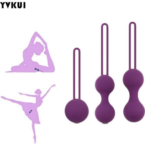 Kegel balls Anal plug Vibrator Vibrating Egg Sex Toys For Woman vagina balls exercise Ben Wa Geisha Muscle Shrink Sex Toys