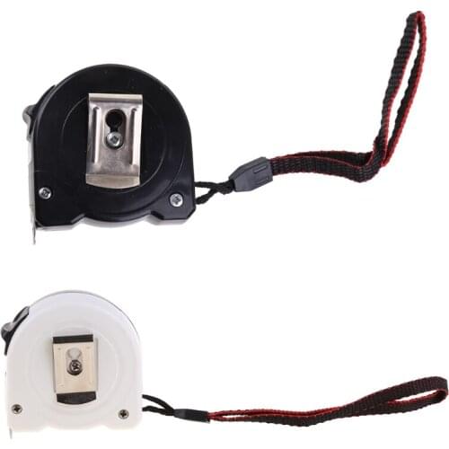 Steel Tape Measure Blank Keychain with Key Ring Heat Transfer Keychain for Christmas Valentine Graduation Present