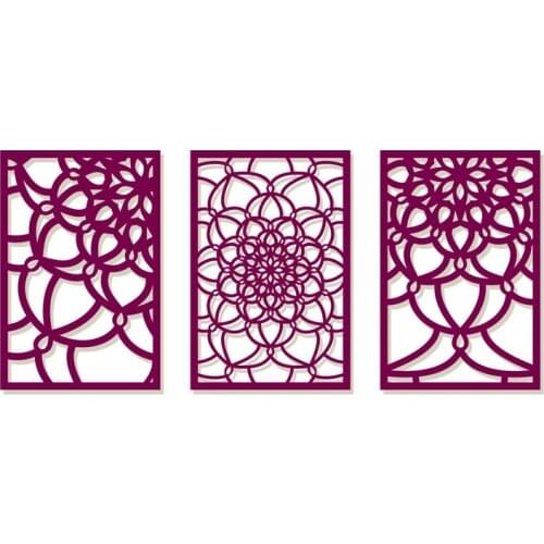 Cutting Dies Rectangle abstract hollow frames metal steel cut dies DIY Scrapbook Album Paper Card Stencil for card Crafts