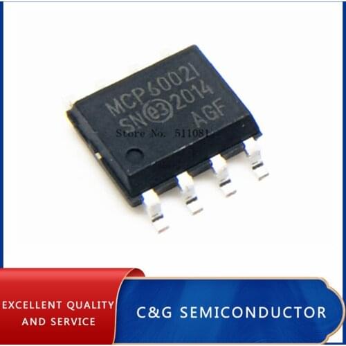 10PCS MCP6002-I/SN MCP6002 SOP8