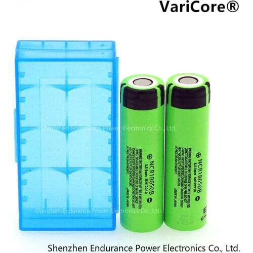2 pcs .. 100% New Original for 18650 3.7V 3400 mAh battery Lthium NCR18650B industrial equipment used