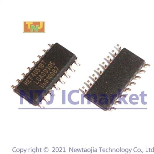 10 PCS HEF4051BT SOP16 SMD 8-channel analogue multiplexer/demultiplexer