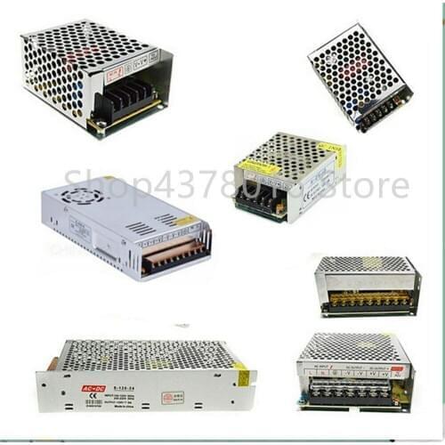 AC 110 V-220 V TO DC 5 V 12 V 24 V 1A 2A 3A 5A 10A 15A 20A 30A 50A Switch Adapter Driver Power Supply LED Strip Light