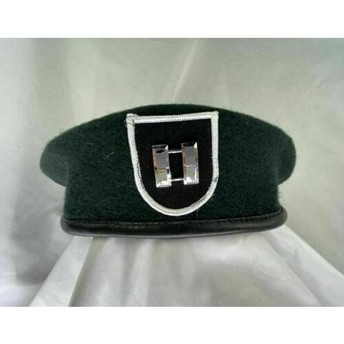 US Army 5th Special Forces Group Green Beret OfficerS Captain Rank Military Hat armyshop2008