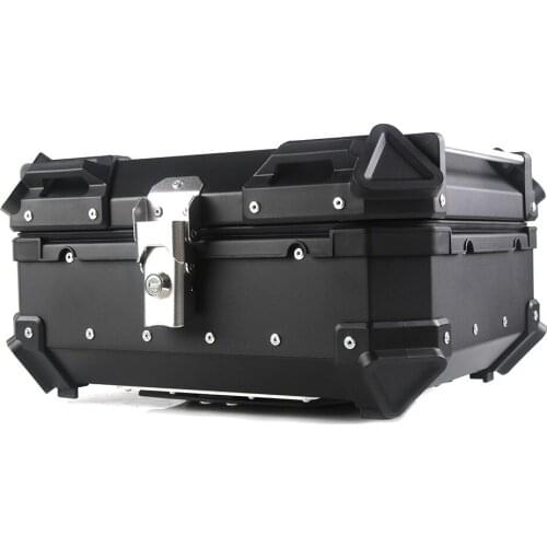 Luggage Bag 25L Aluminum Alloy Tail Box Waterproof and Anti-collision Universal Tail Box Scooter Installation with Base