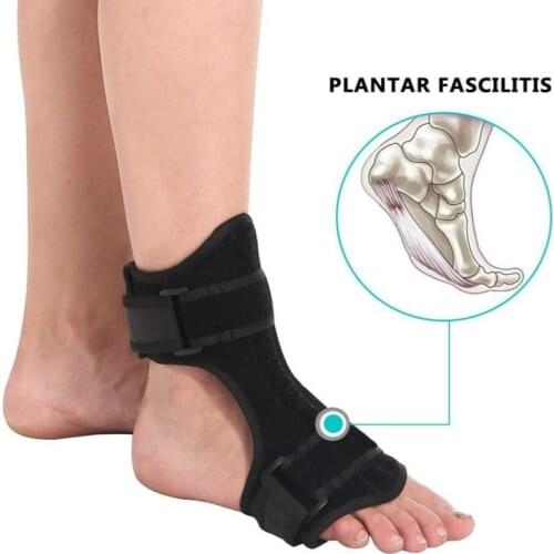 1PC Ankle Brace Support Strap Bandage Adjustable Metal Bar Ankle Stablizer Sprain Plantar Fasciitis Fixing Supporter Protector