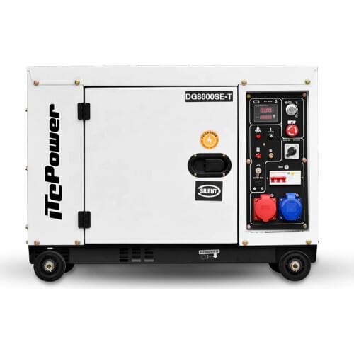 CE certificate factory price Portable/easy move 5kw silent diesel generator