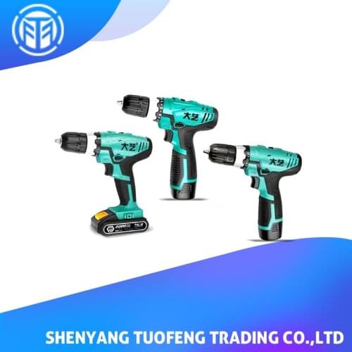 T.DI 16V Lithium Electric Drill Rechargeable Hand Drill Multifunctional Household Electric Screwdriver Electric Turn