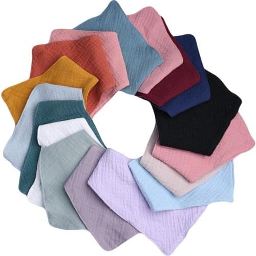 Gauze bibs,Baby Bibs,Boys Accessories,Newborn Girls Burp Bandana, cotton Soft Toddler Scarf Infant Saliva Towel,scarves mask