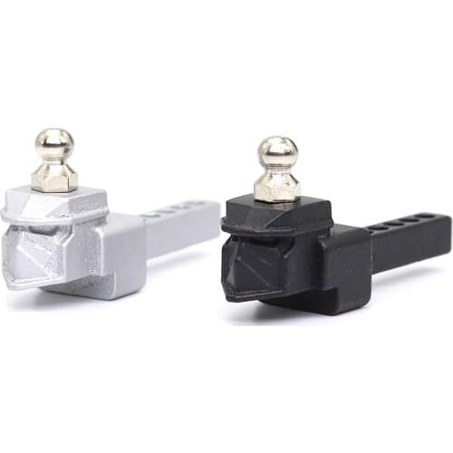 Metal Trailer Hook Rescue Buckle Decoration for 1/10 RC Car Accessories Parts