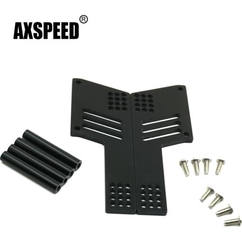 AXSPEED Black Body Shell Mounting Mount Kit for Axial SCX10 TF2 Trail Finder 2 Body Shell 1/10 RC Crawler Car Parts
