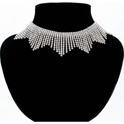 YFJEWE Collar Necklace Curtains Stylish Wedding Clavicle Necklaces Choker Necklace N355