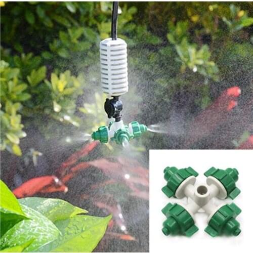 Greenhouse Cross Atomization Micro-spray Humidification Cooling Dust Removal Automatic Wirrigation Equipment Atomizing Nozzle