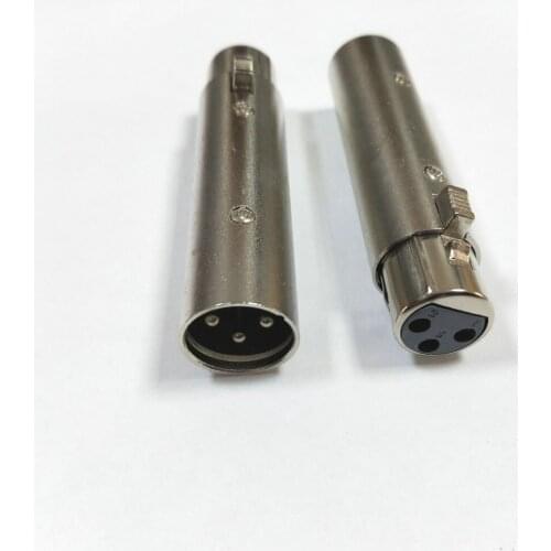 10pcs 3 PIN Female TO 3 PIN MALE 3 Pin XLR ADAPTER SOCKET CONVERTER New
