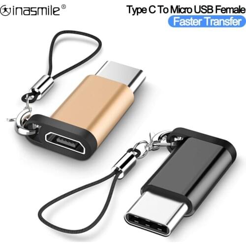 Micro usb male to Type c Female Micro usb to USB 3.0 OTG Adapter for huawei Samsung phone charger conventor Type C to Micro usb