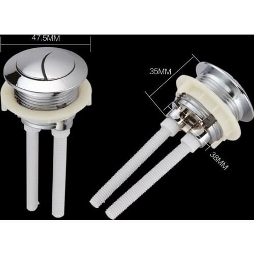 Pc New WC Toilet Cistern Replacement Toilet Push Button Dual Flush DIY Repair Tool HG2540