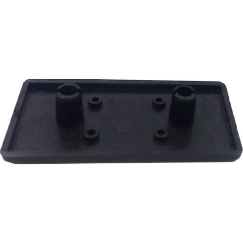 Plastic Cap ABS End for4080/4545/4590/5050/6060/8080/3030R/4040R/4545R Series Aluminum Profile Acessories Four /Double Hole